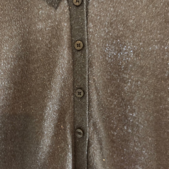 V-Neck - V-Back top with Gold Sparkle detail - Picture 4 of 5